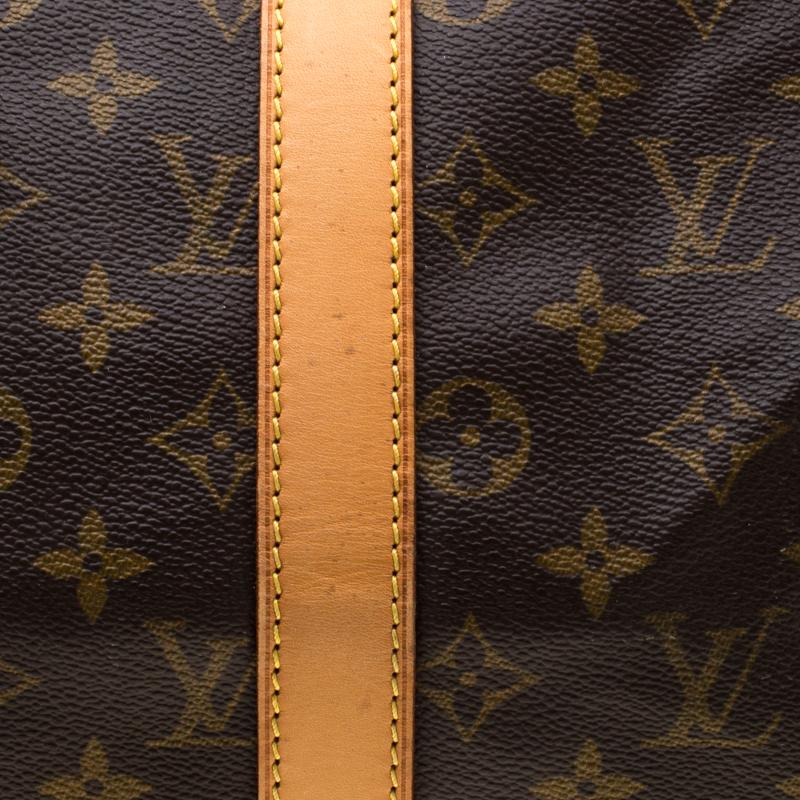 Louis Vuitton Monogram Canvas Keepall 45 Bag 4