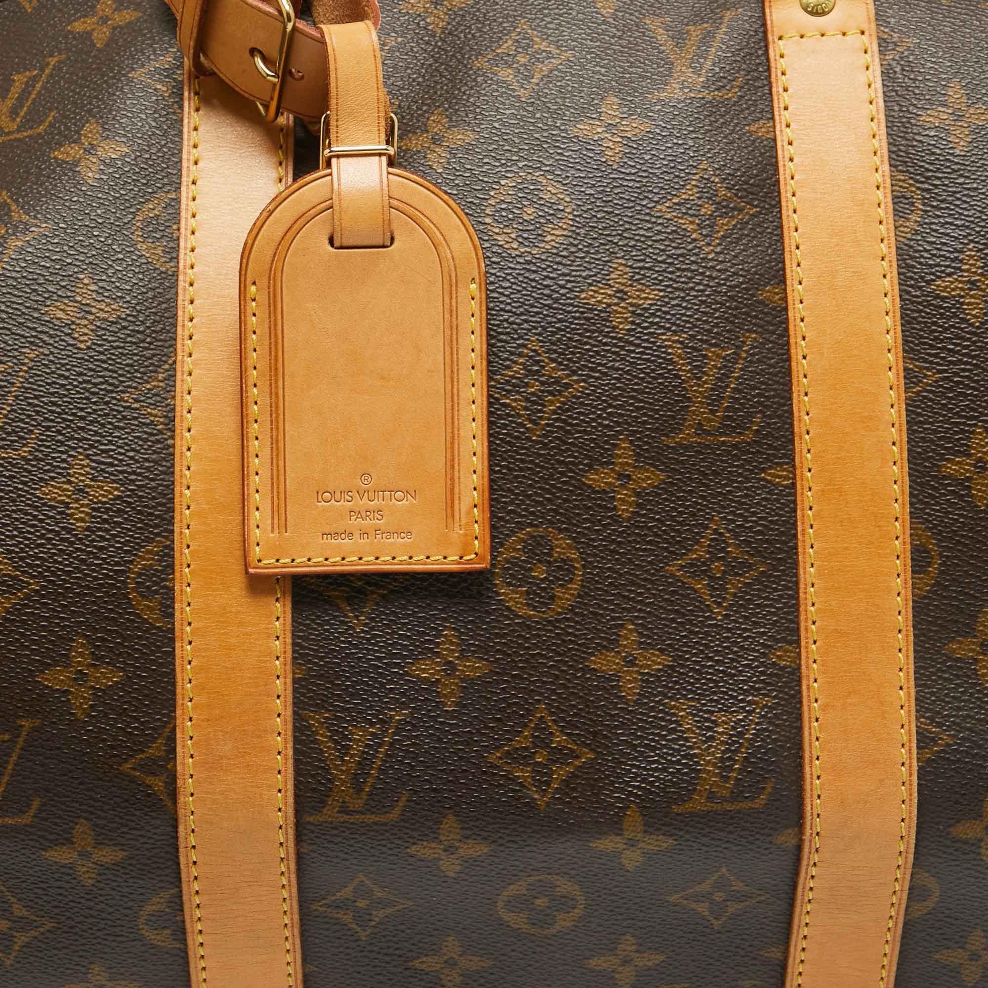 Men's Louis Vuitton Monogram Canvas Keepall 50 Bag