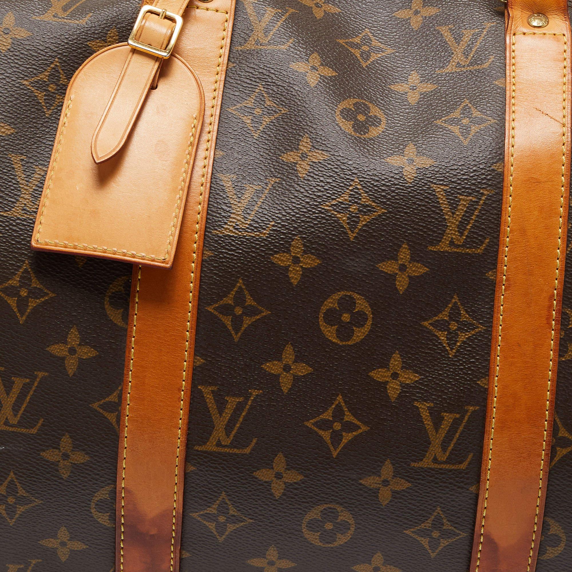 Louis Vuitton Monogram Canvas Keepall 50 Bandouliere Bag 15