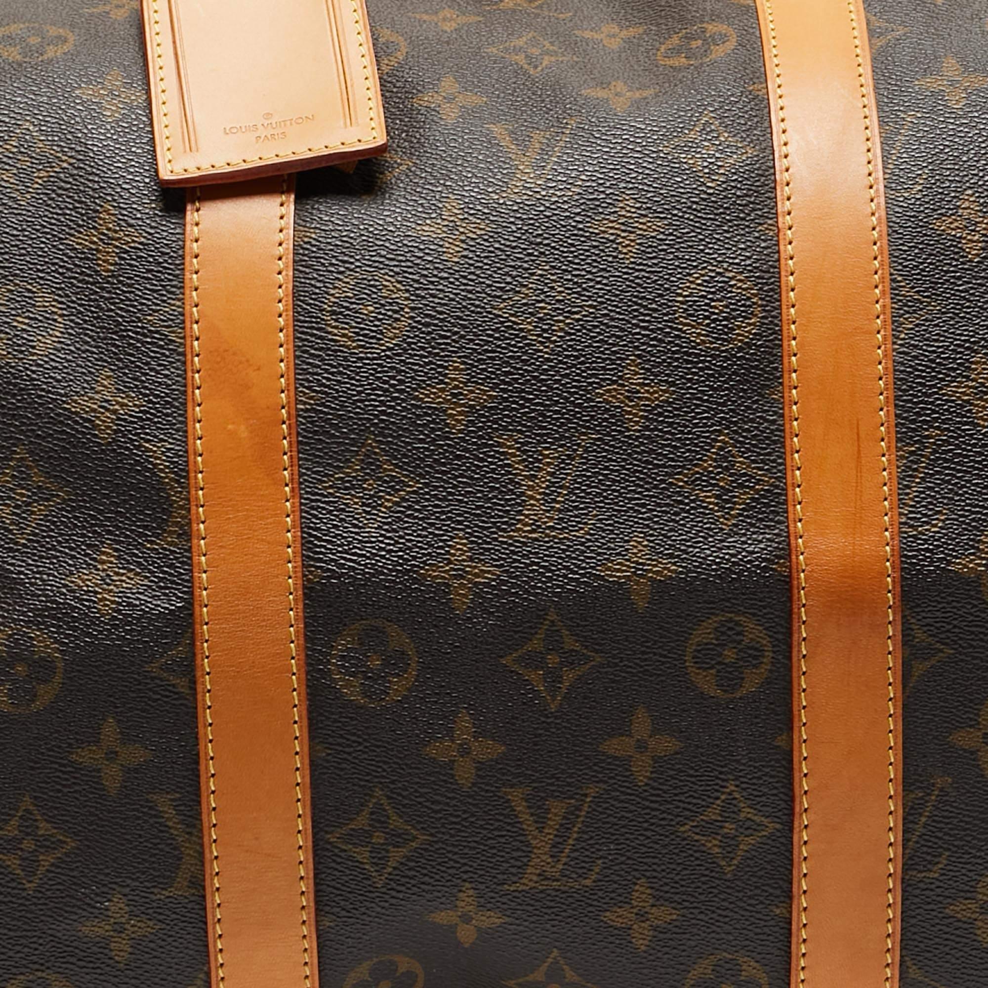 Louis Vuitton Monogram Canvas Keepall 55 Bag 8