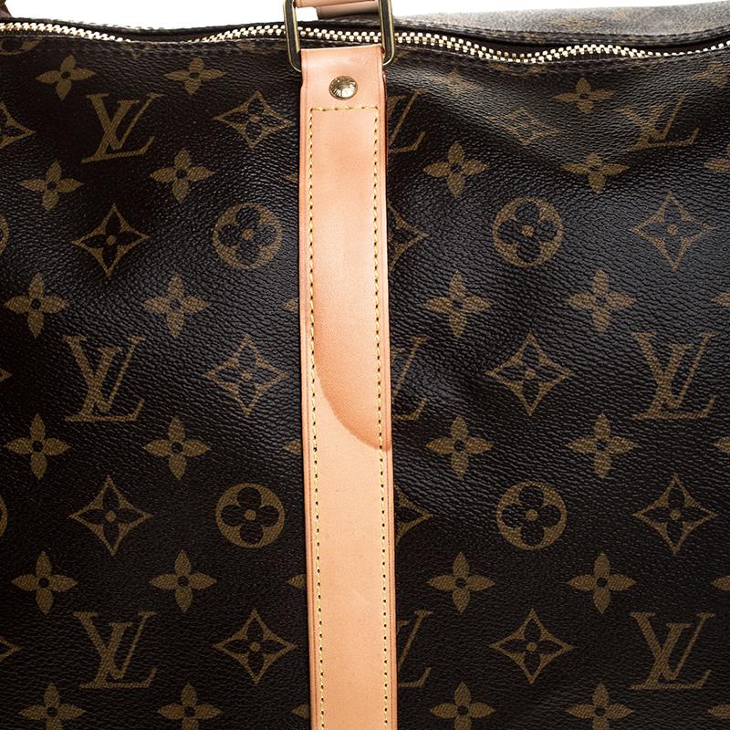 Louis Vuitton Monogram Canvas Keepall 55 Bag 1