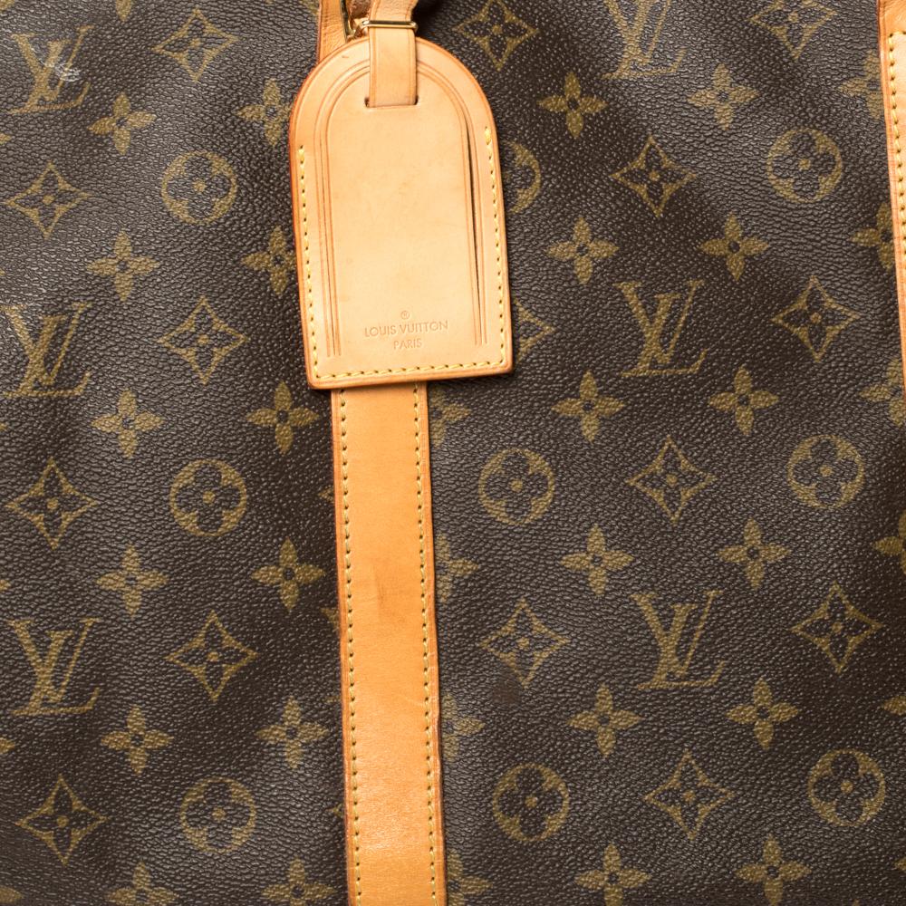 Louis Vuitton Monogram Canvas Keepall 60 Bag 6