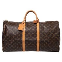 Louis Vuitton Monogram Canvas Keepall 60 Bag