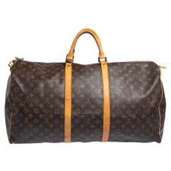 Louis Vuitton Monogram Canvas Keepall 60 Bag