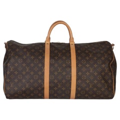 Louis Vuitton Monogram Canvas Keepall Bandolieure 55