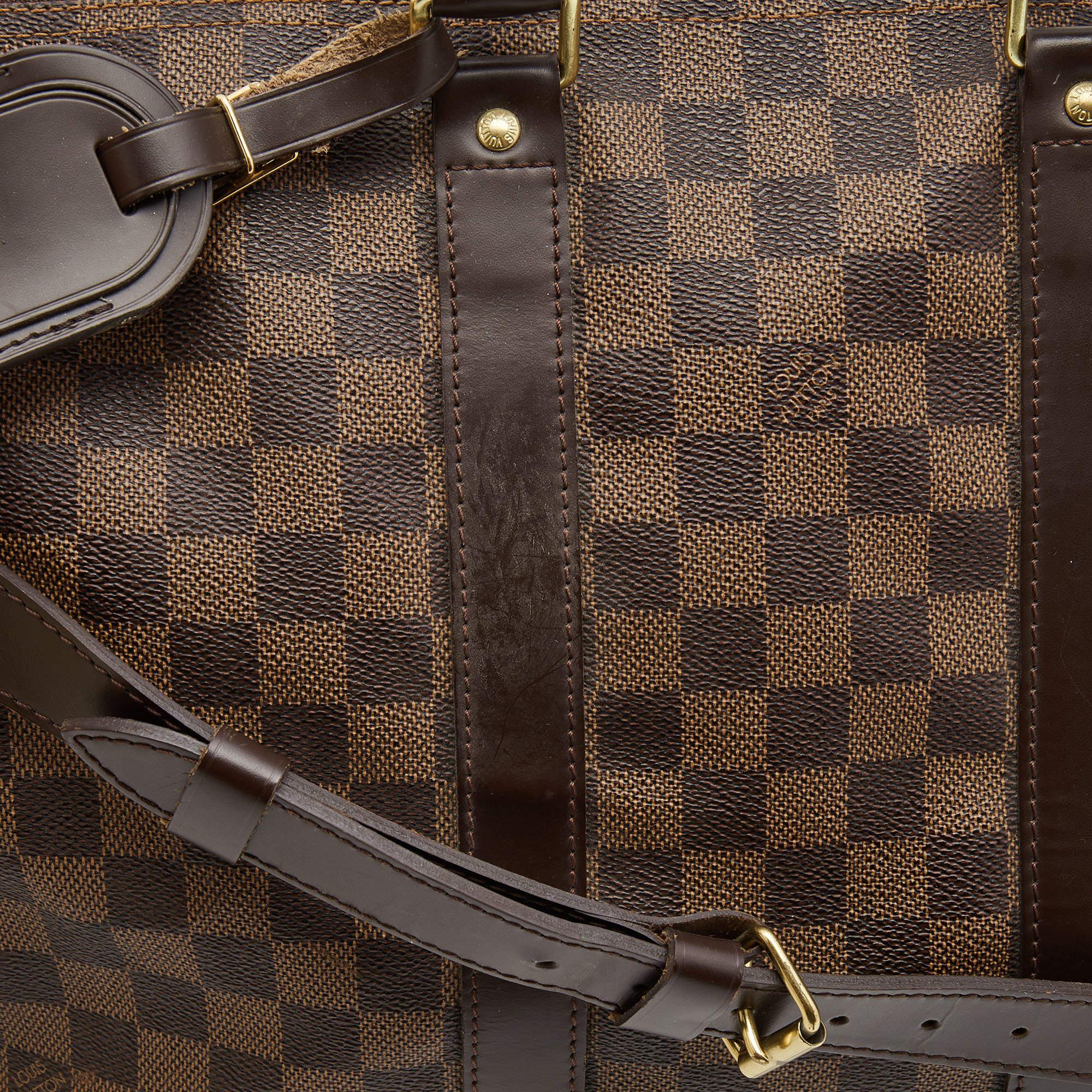 Louis Vuitton Monogram Canvas Keepall Bandouliere 45 Bag In Good Condition In Dubai, Al Qouz 2