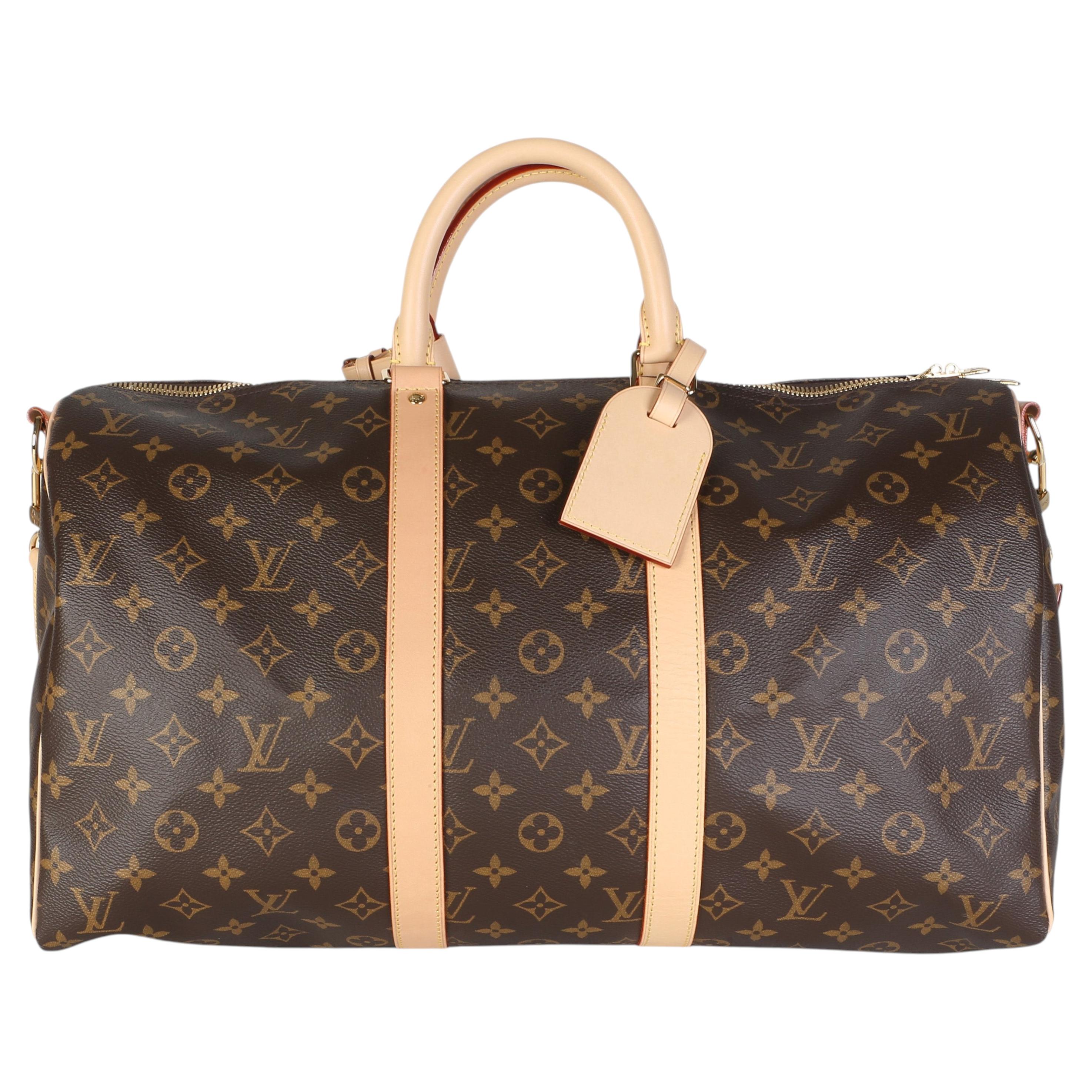 Louis Vuitton Monogram Canvas Keepall Bandouliere 45