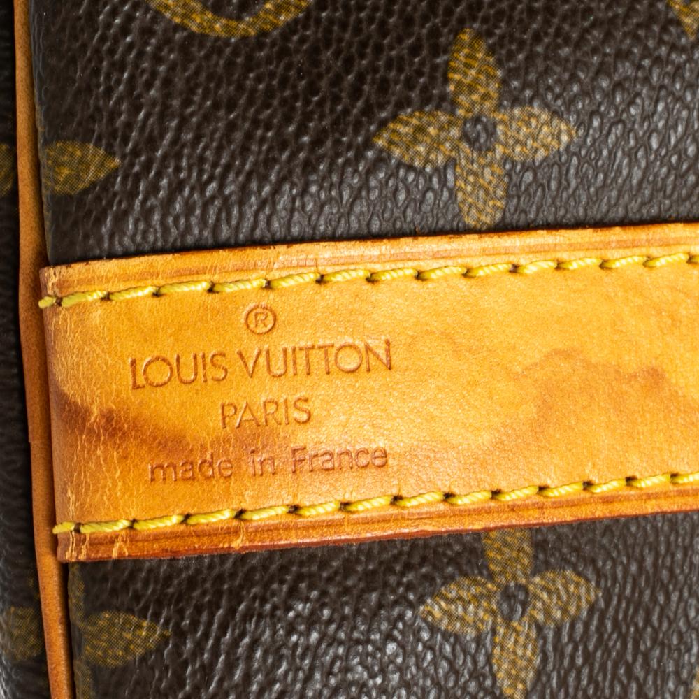 Louis Vuitton Monogram Canvas Keepall Bandouliere 50 Bag 10
