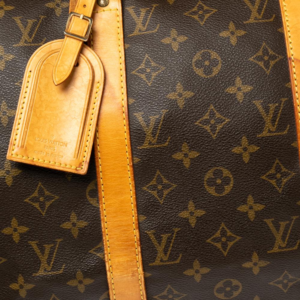 Women's Louis Vuitton Monogram Canvas Keepall Bandouliere 50 Bag