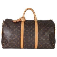 Louis Vuitton Monogram Canvas Keepall Bandouliere 50