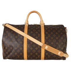 Louis Vuitton Monogram Canvas Keepall Bandouliere 50