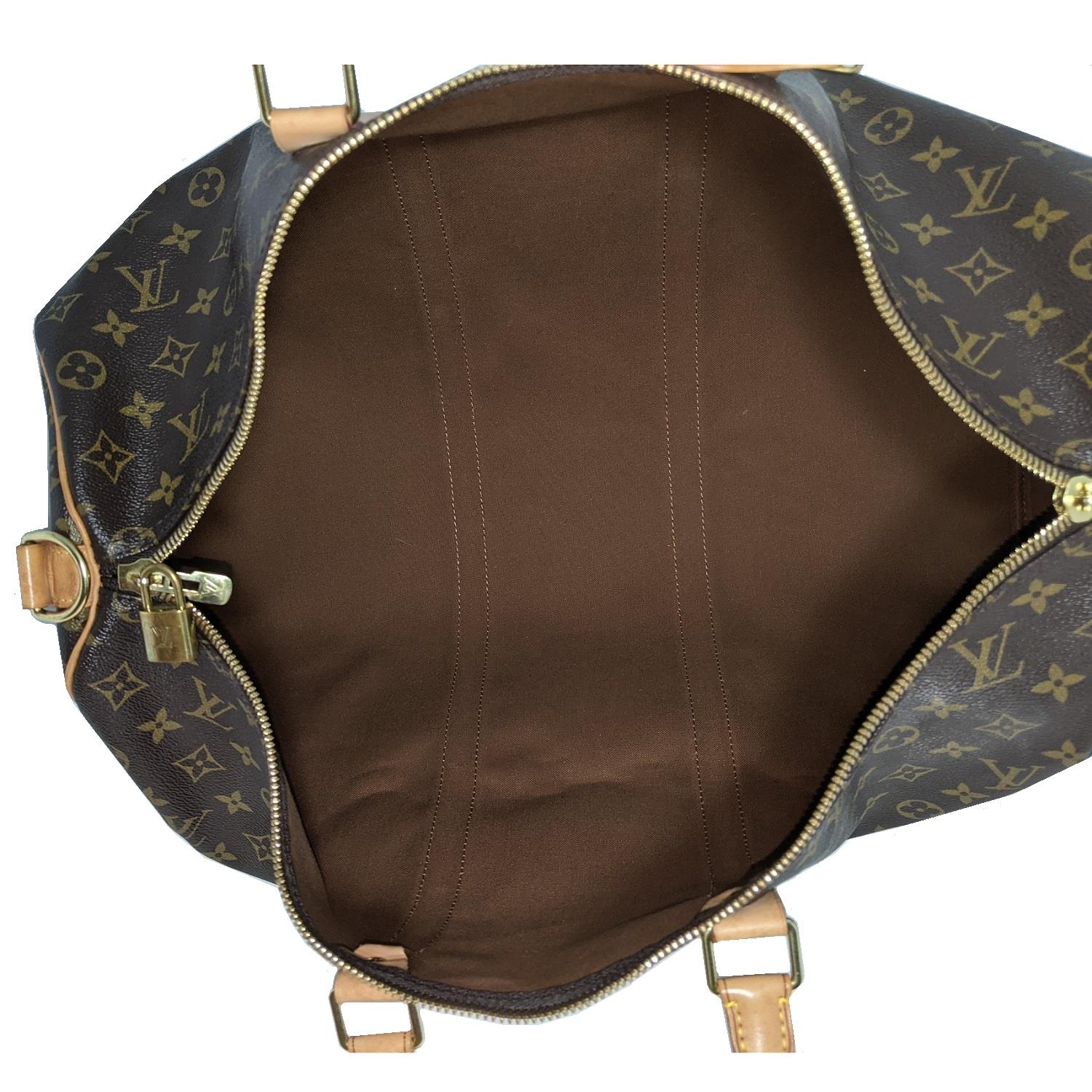 Louis Vuitton Monogram Canvas Keepall Bandouliere 50 Luggage 2