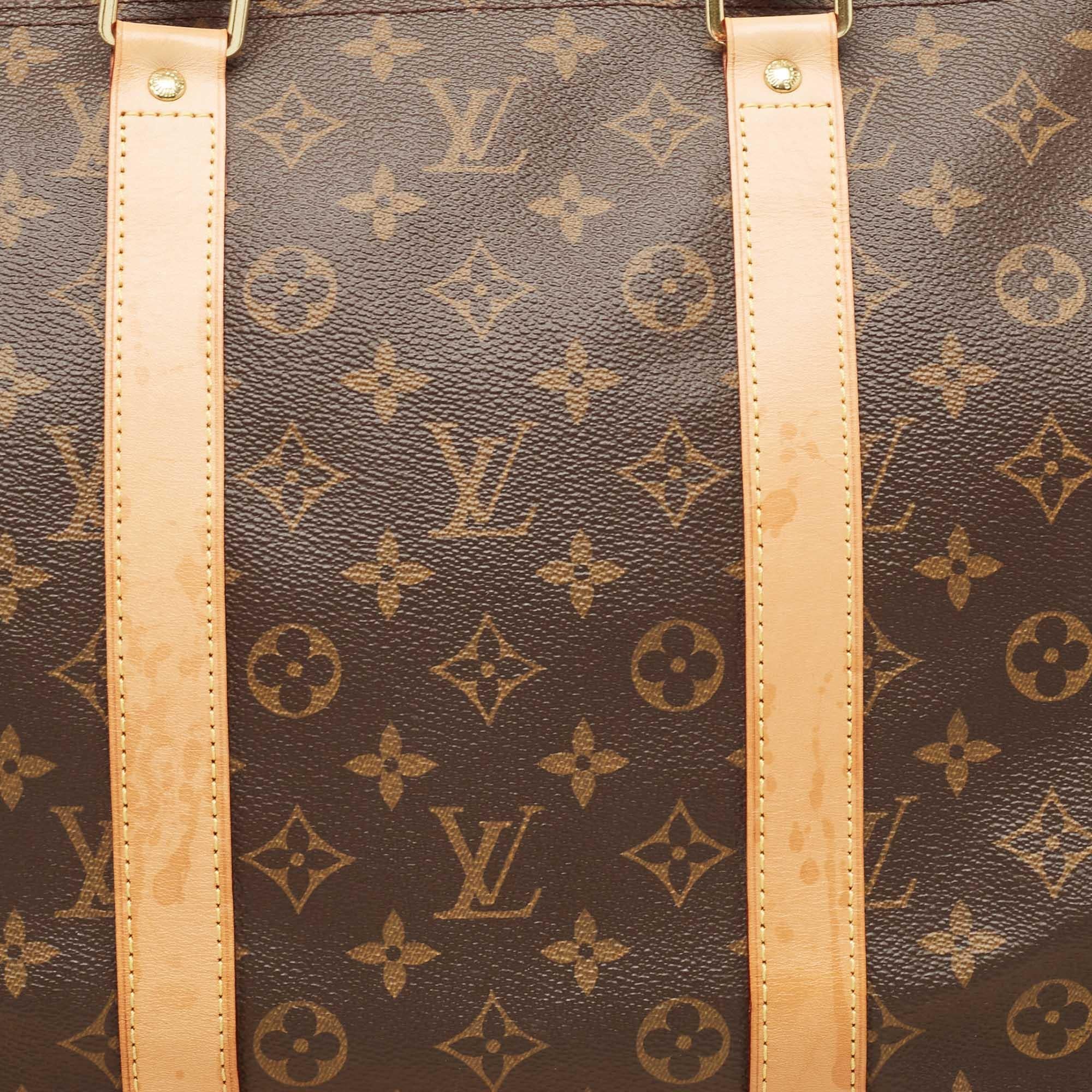 Women's Louis Vuitton Monogram Canvas Keepall Bandouliere 55 Bag