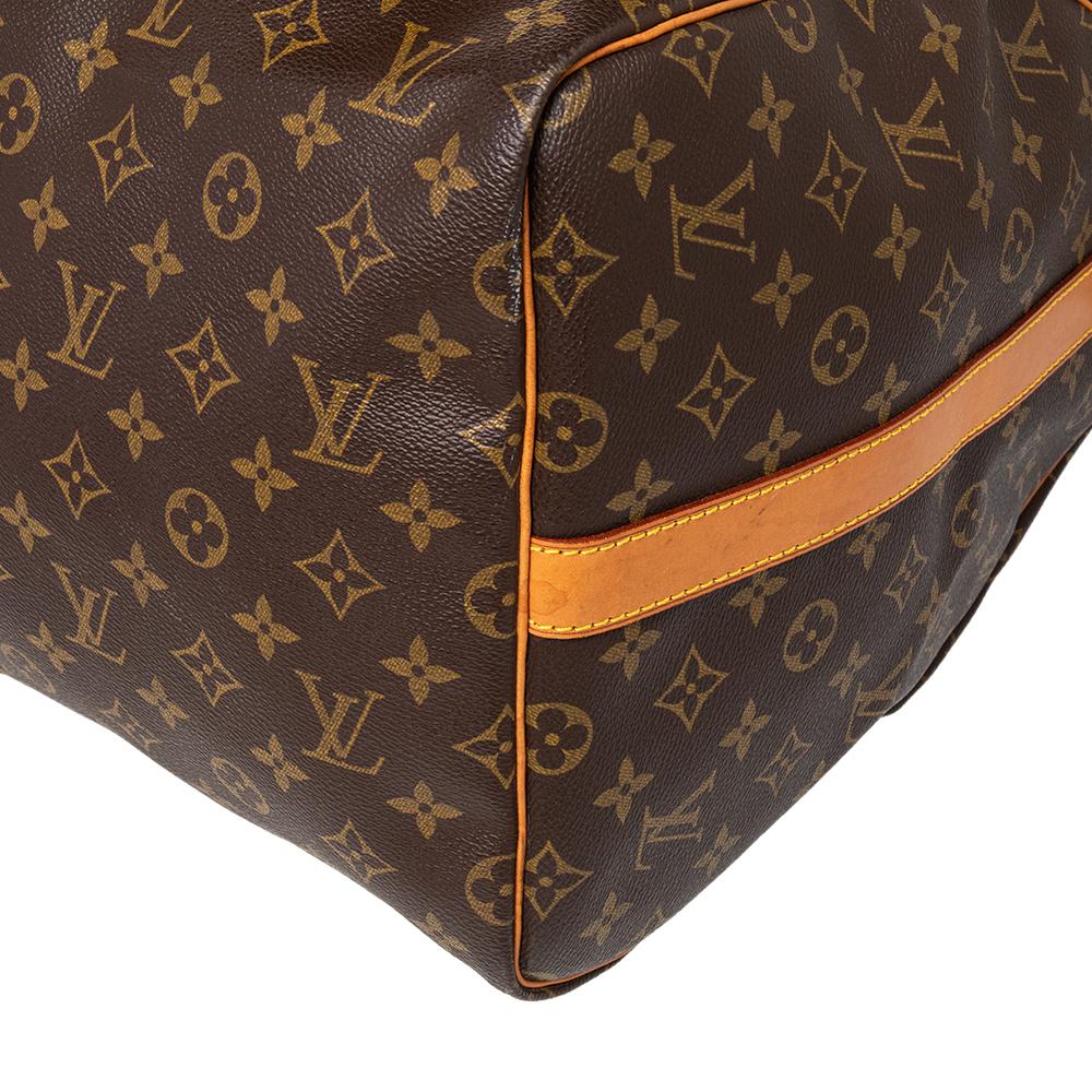 Louis Vuitton Monogram Canvas Keepall Bandouliere 55 Bag 1