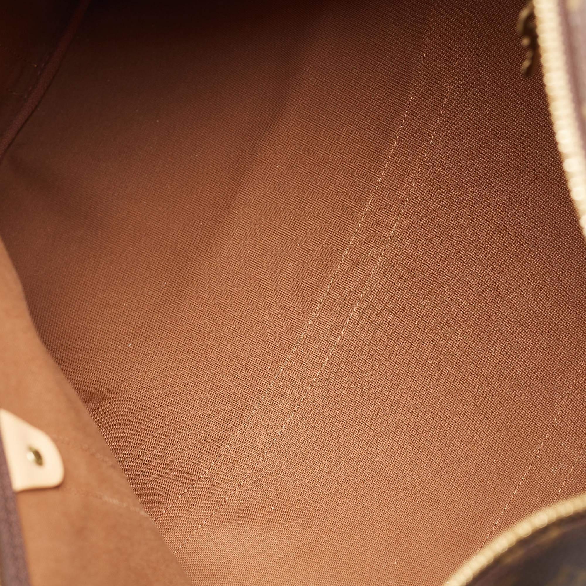 Louis Vuitton Monogram Canvas Keepall Bandouliere 55 Bag 3
