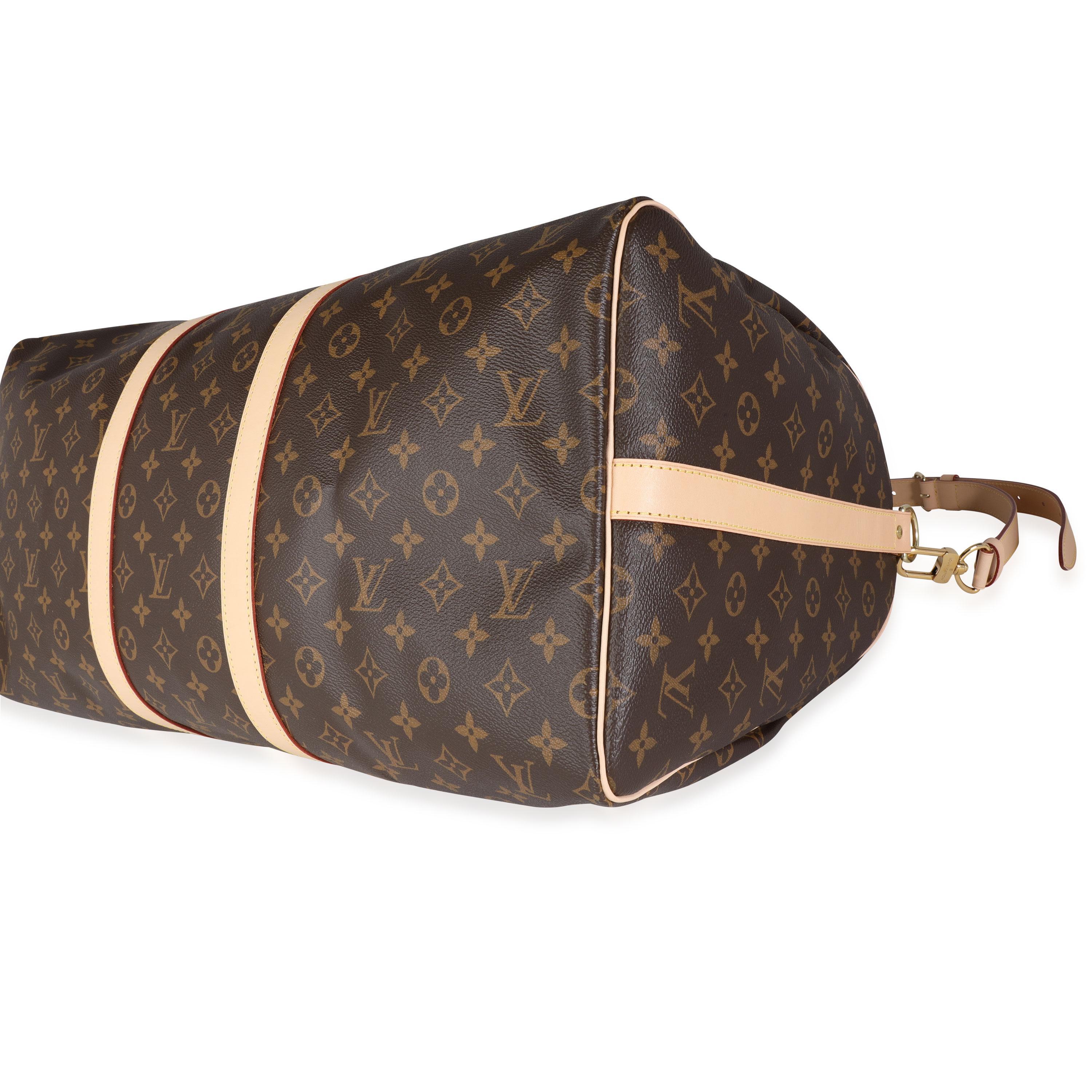 Louis Vuitton Monogram Canvas Keepall Bandoulière 55 1