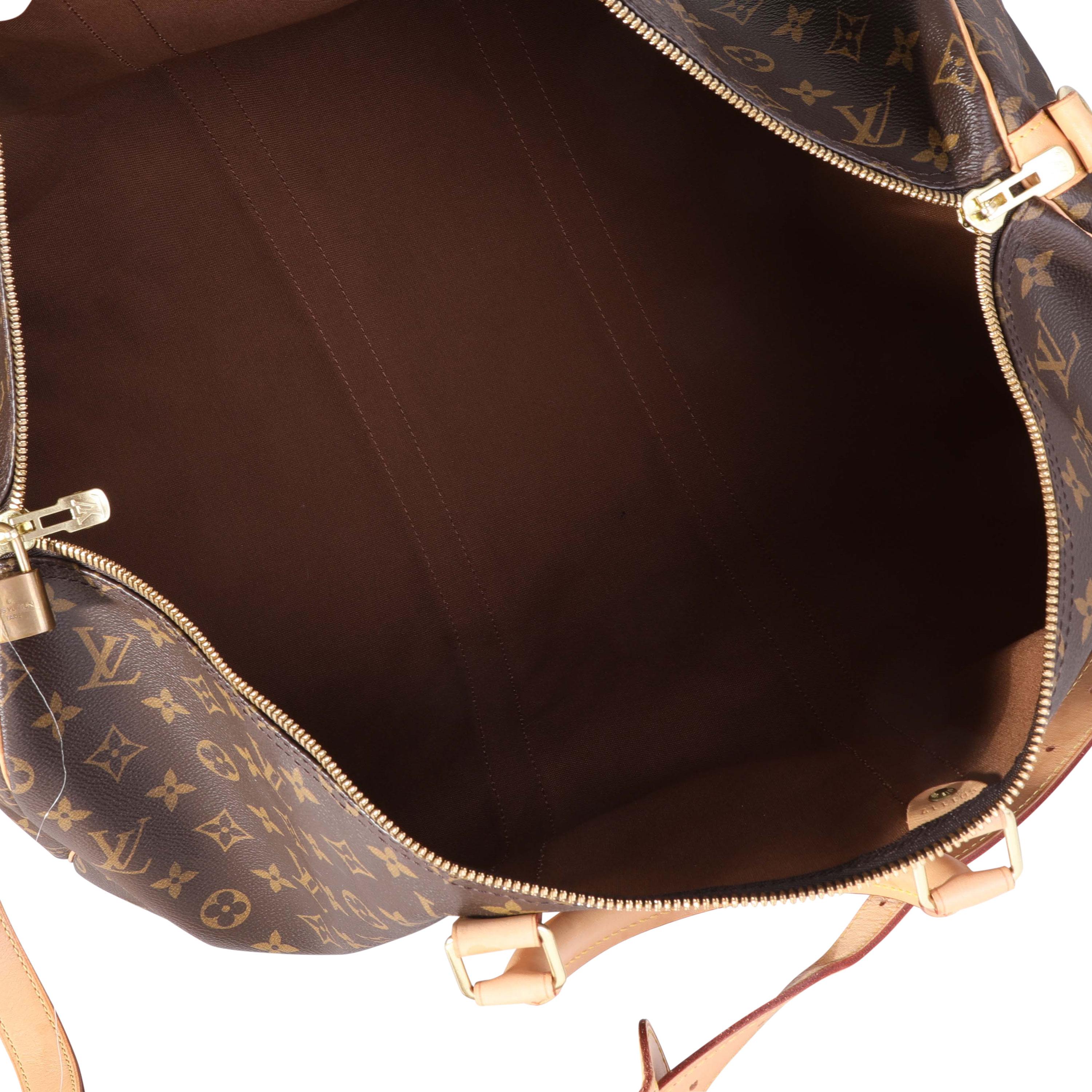 Louis Vuitton Monogram Canvas Keepall Bandoulière 55 1