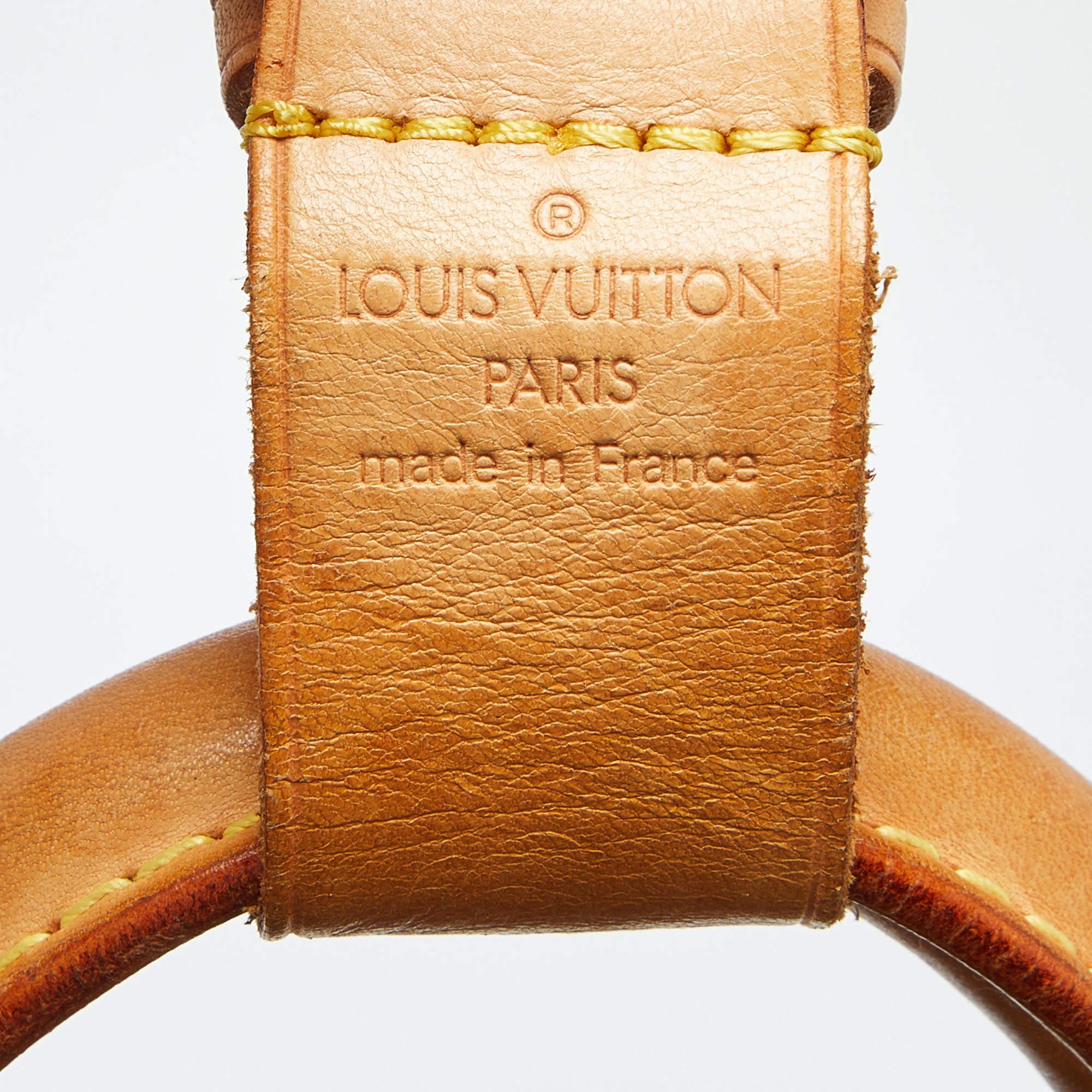 Louis Vuitton Monogram Canvas Keepall Bandouliere 60 Bag For Sale 6