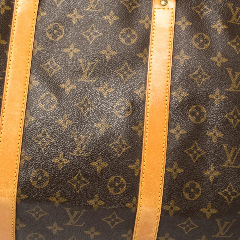 Louis Vuitton Monogram Canvas Keepall Bandouliere 60 Bag 4