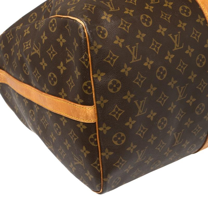 Louis Vuitton Monogram Canvas Keepall Bandouliere 60 Bag 6