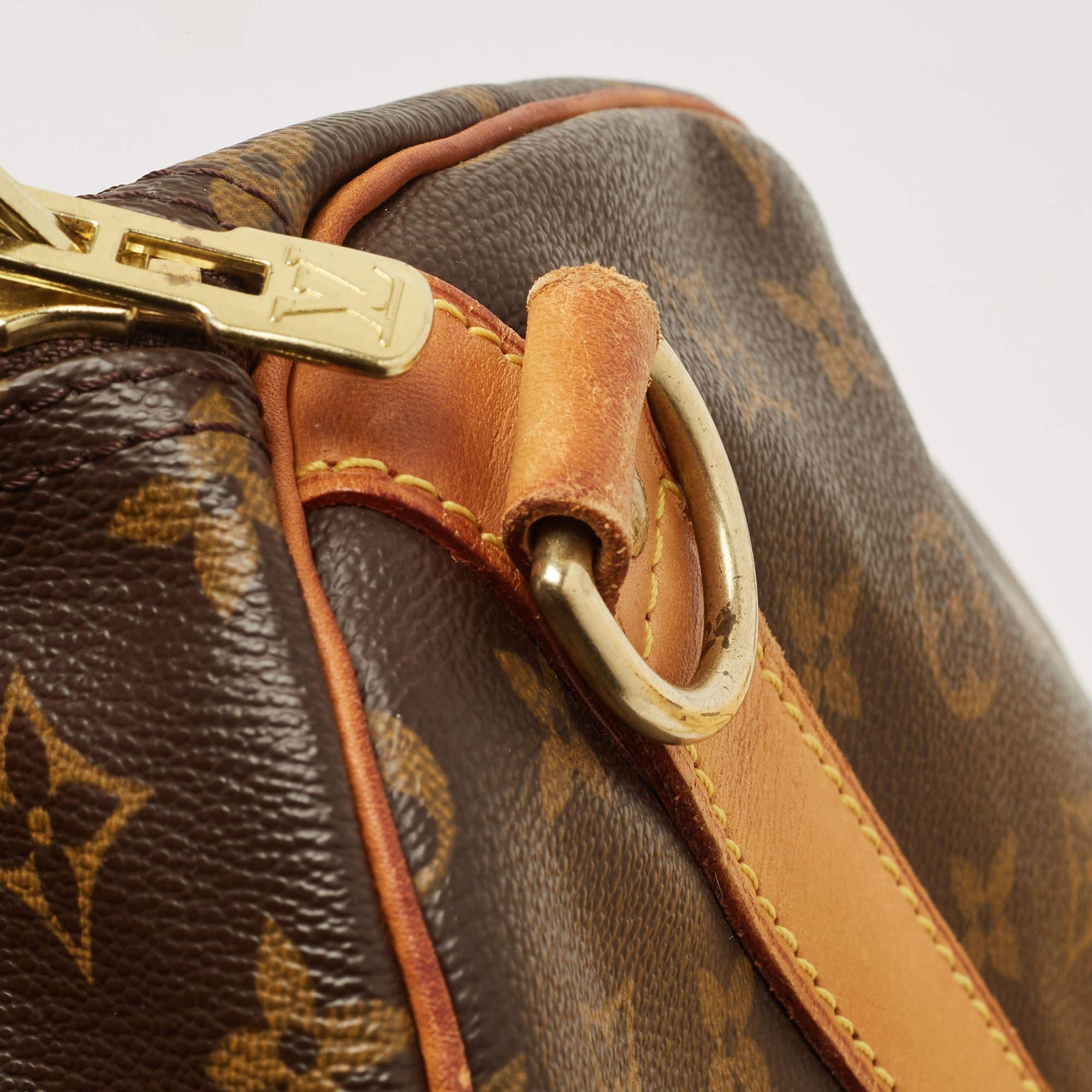 Louis Vuitton Monogram Canvas Keepall Bandouliere 60 Bag 3