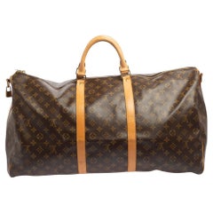 Used Louis Vuitton Monogram Canvas Keepall Bandouliere 60 Bag