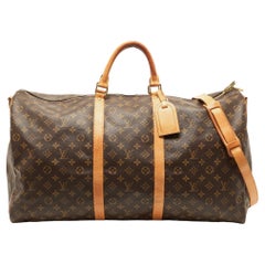 Monogrammierte Canvas Keepall Bandouliere 60 Tasche von Louis Vuitton