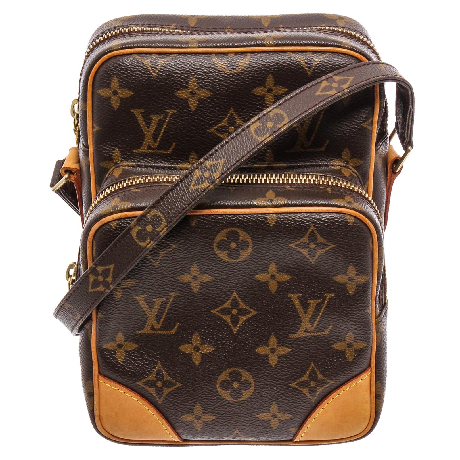 Louis Vuitton Monogram Canvas Leather Amazone Crossbody Bag