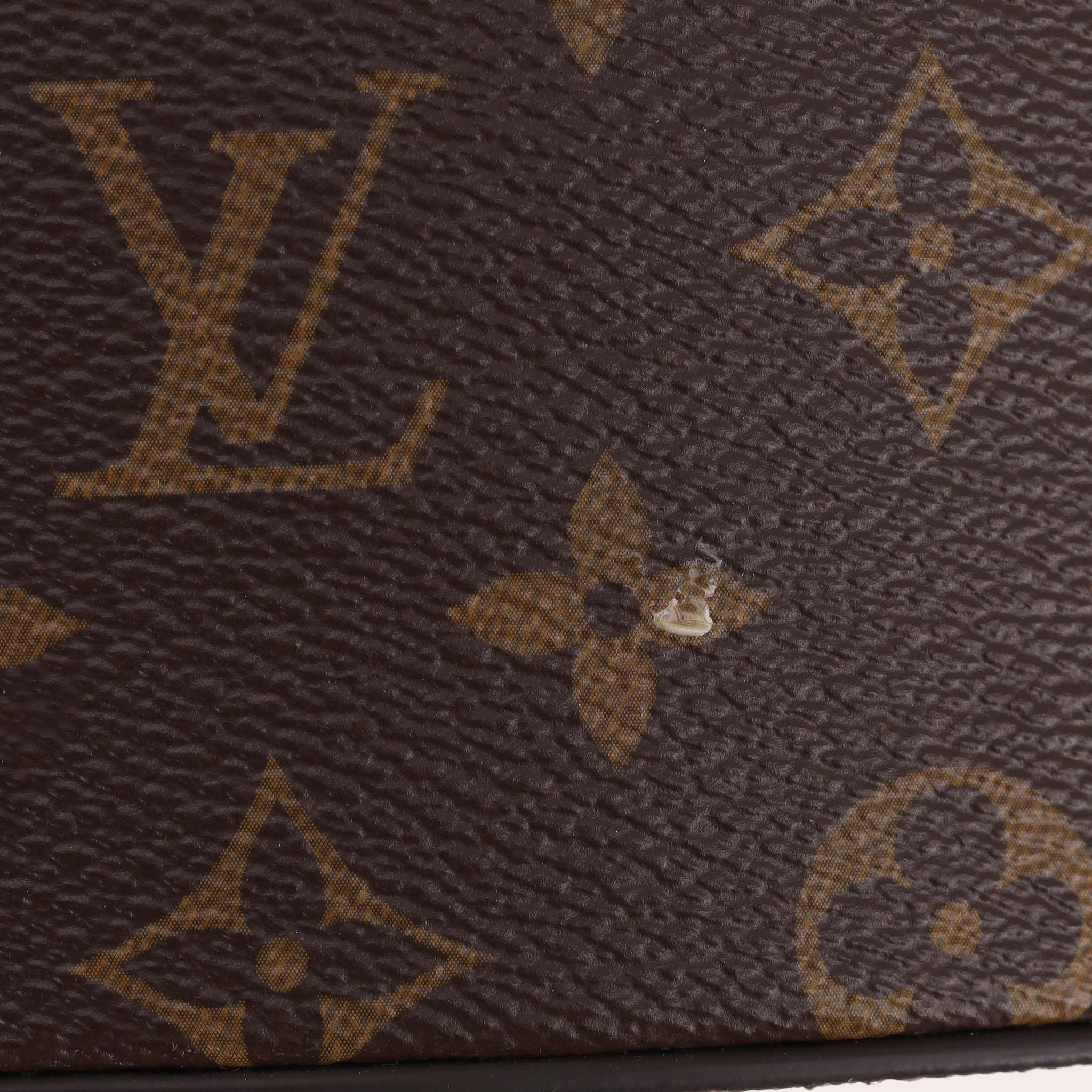 Ciotola per cani in tela e pelle Louis Vuitton Monogram in vendita 5