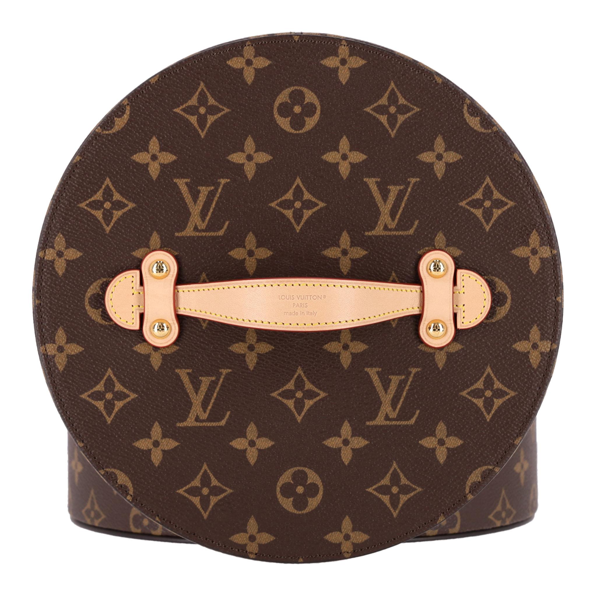 Donna Ciotola per cani in tela e pelle Louis Vuitton Monogram in vendita