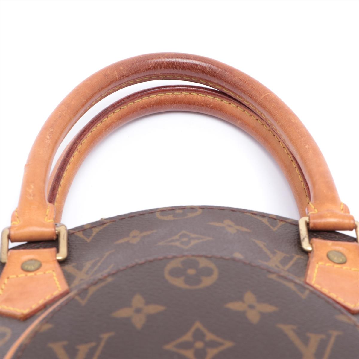 Louis Vuitton Monogram Canvas Leather Ellipse PM Bag For Sale 3