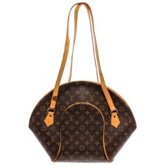 Louis Vuitton Monogram Canvas Leather Ellipse Shopper Bag