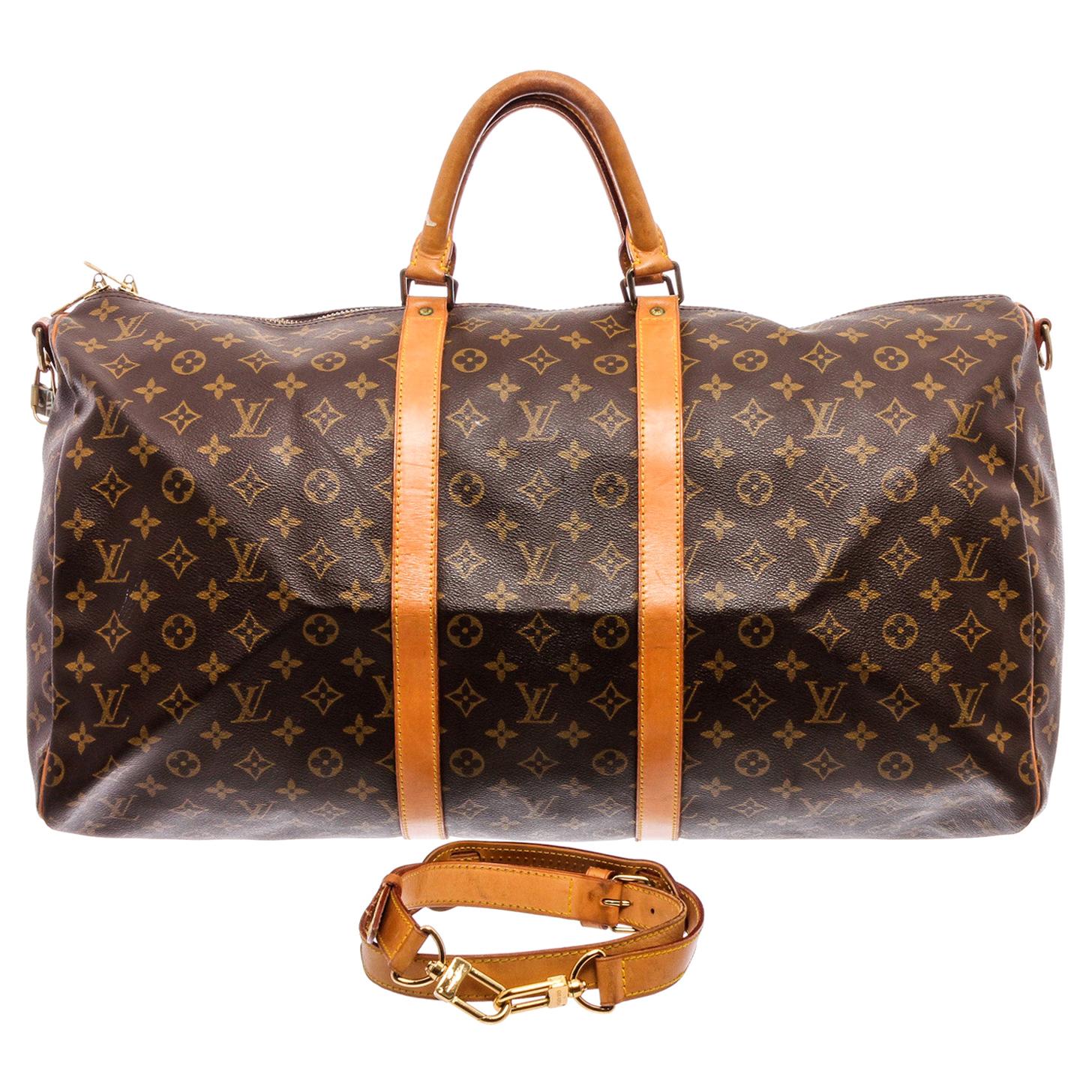 lv monogram keepall 55