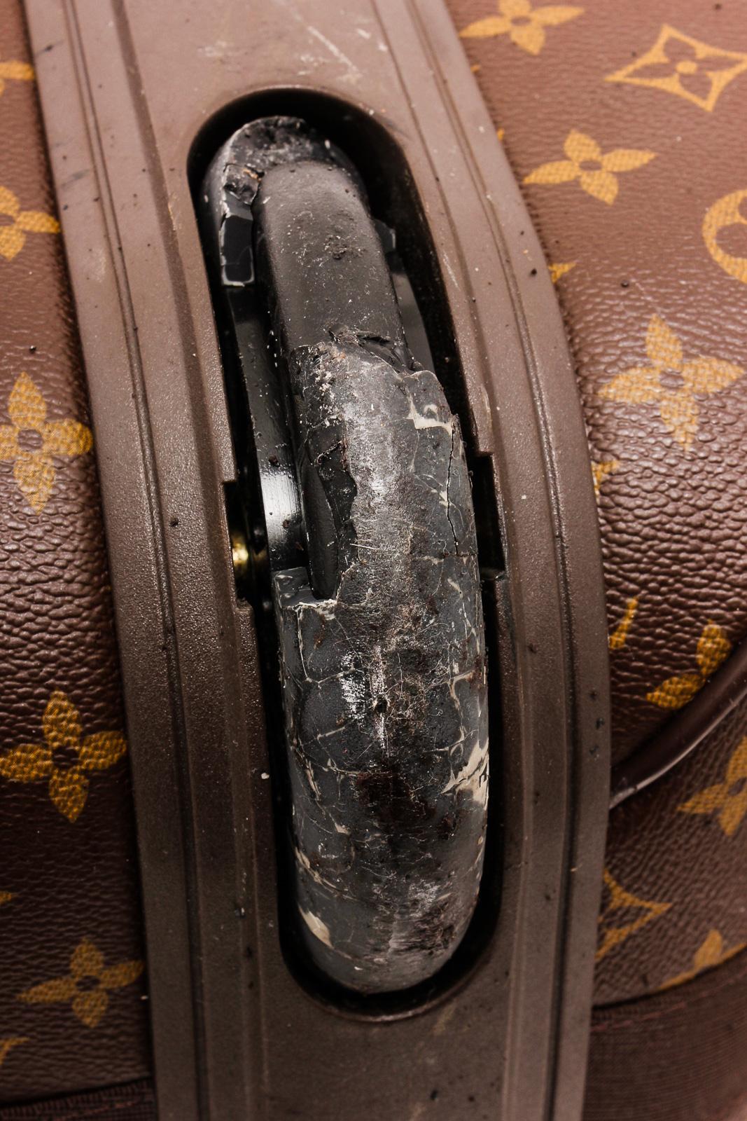 Louis Vuitton Monogram Segeltuch Leder Pegase 70 cm Reisegepäck 5