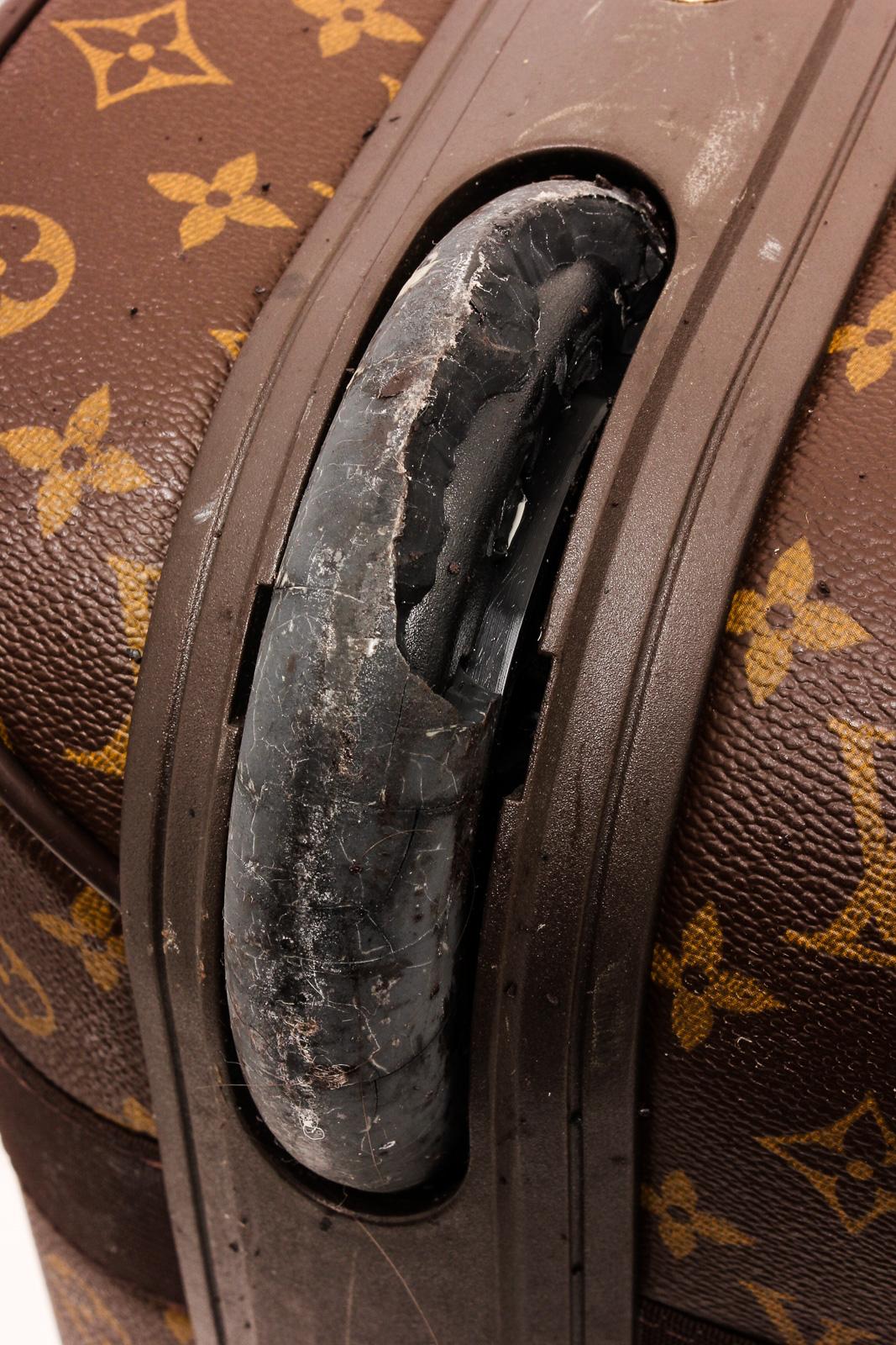 Louis Vuitton Monogram Segeltuch Leder Pegase 70 cm Reisegepäck 1