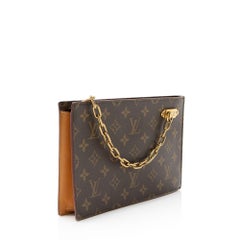 Louis Vuitton Monogram Canvas Legacy Chain Clutch