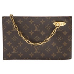Louis Vuitton Monogram Canvas Legacy Chain Clutch