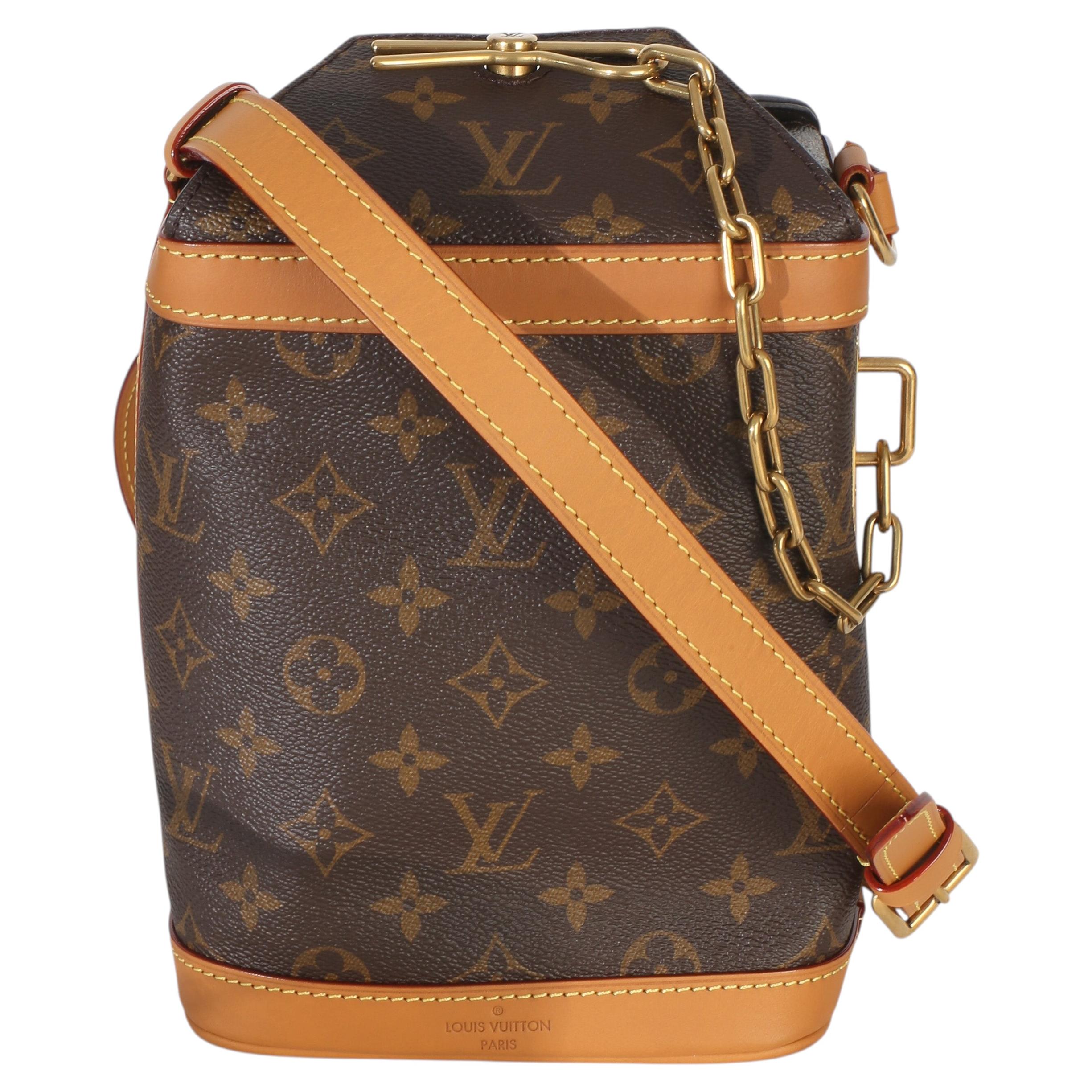 Louis Vuitton Monogram Canvas Legacy Milk Box Bag For Sale