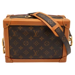 Louis Vuitton Soft Trunk Backpack Monogram Tuffetage PM Turquoise in Coated  Canvas with Matte Black - US