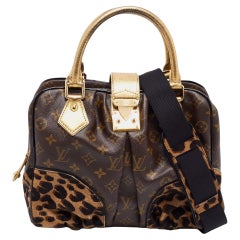 Louis Vuitton Pink Cheetah Wild at Heart Neverfull Pochette MM or GM  Wristlet 18 For Sale at 1stDibs