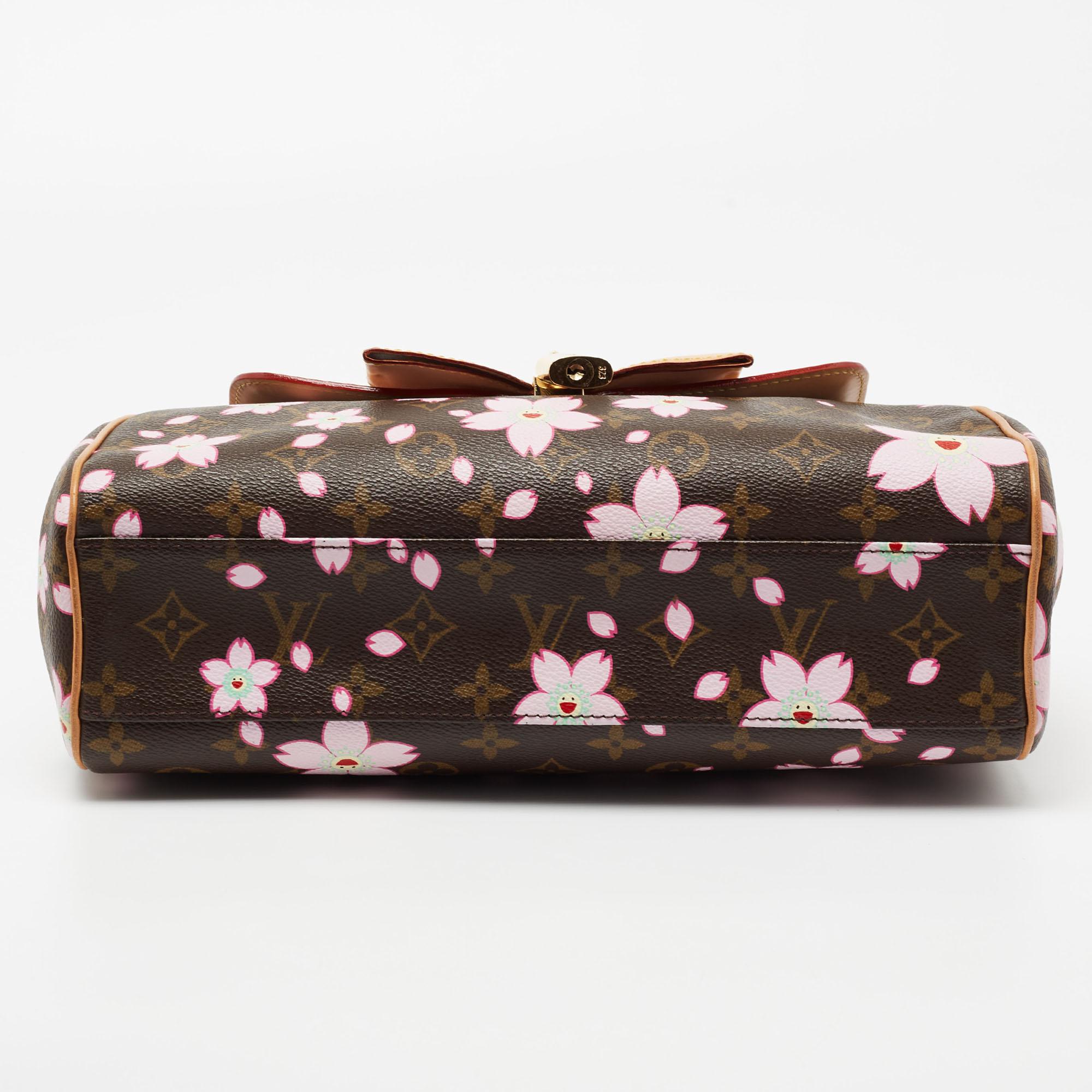 Women's Louis Vuitton Monogram Canvas Limited Edition Cherry Blossom Sac Retro PM Bag