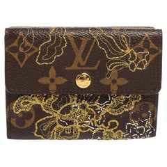 Louis Vuitton Monogram Canvas Limited Edition Dentelle Elise Brieftasche