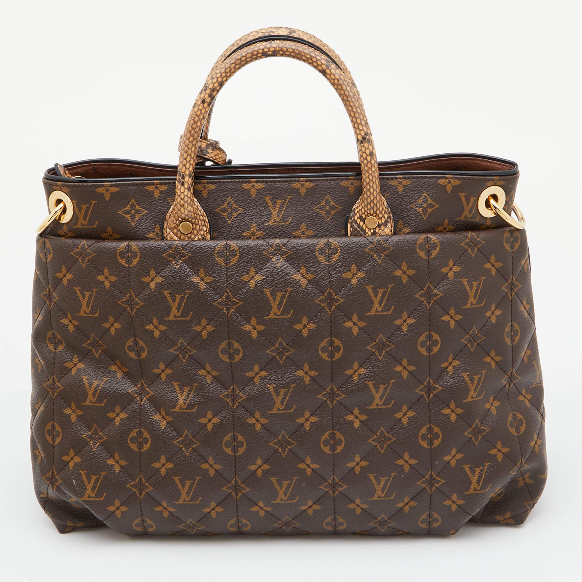 Louis Vuitton Monogram Canvas Limited Edition Etoile Exotique GM Bag For Sale 7