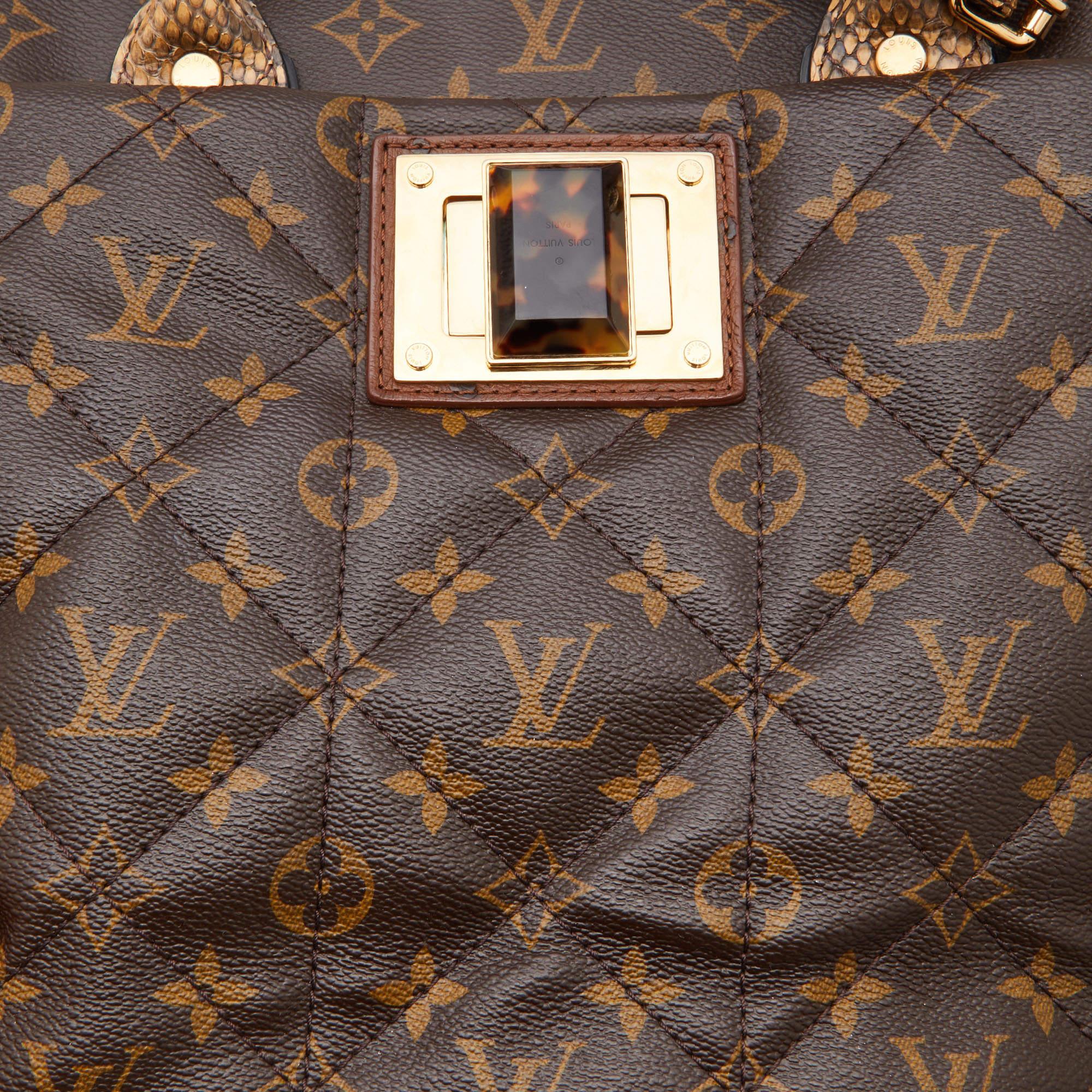 Louis Vuitton Monogram Canvas Limited Edition Etoile Exotique GM Bag For Sale 8
