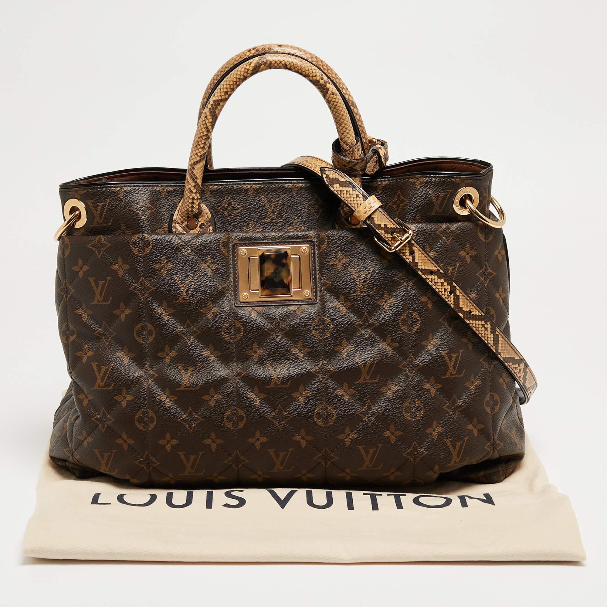 Louis Vuitton Monogram Canvas Limited Edition Etoile Exotique GM Bag For Sale 10