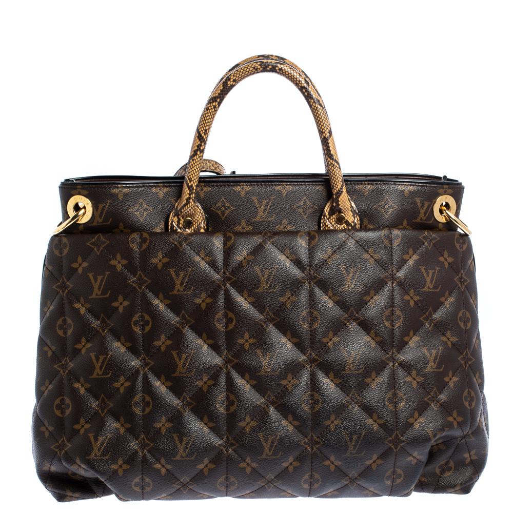 Black Louis Vuitton Monogram Canvas Limited Edition Etoile Exotique GM Bag