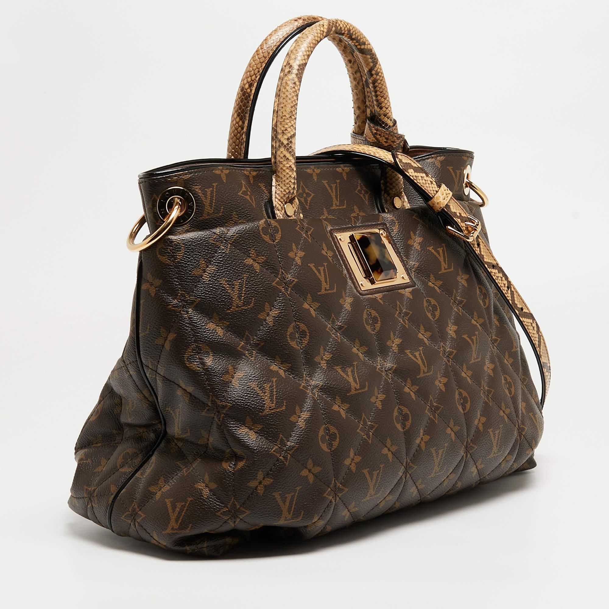 Louis Vuitton Monogram Canvas Limited Edition Etoile Exotique GM Bag In Good Condition For Sale In Dubai, Al Qouz 2