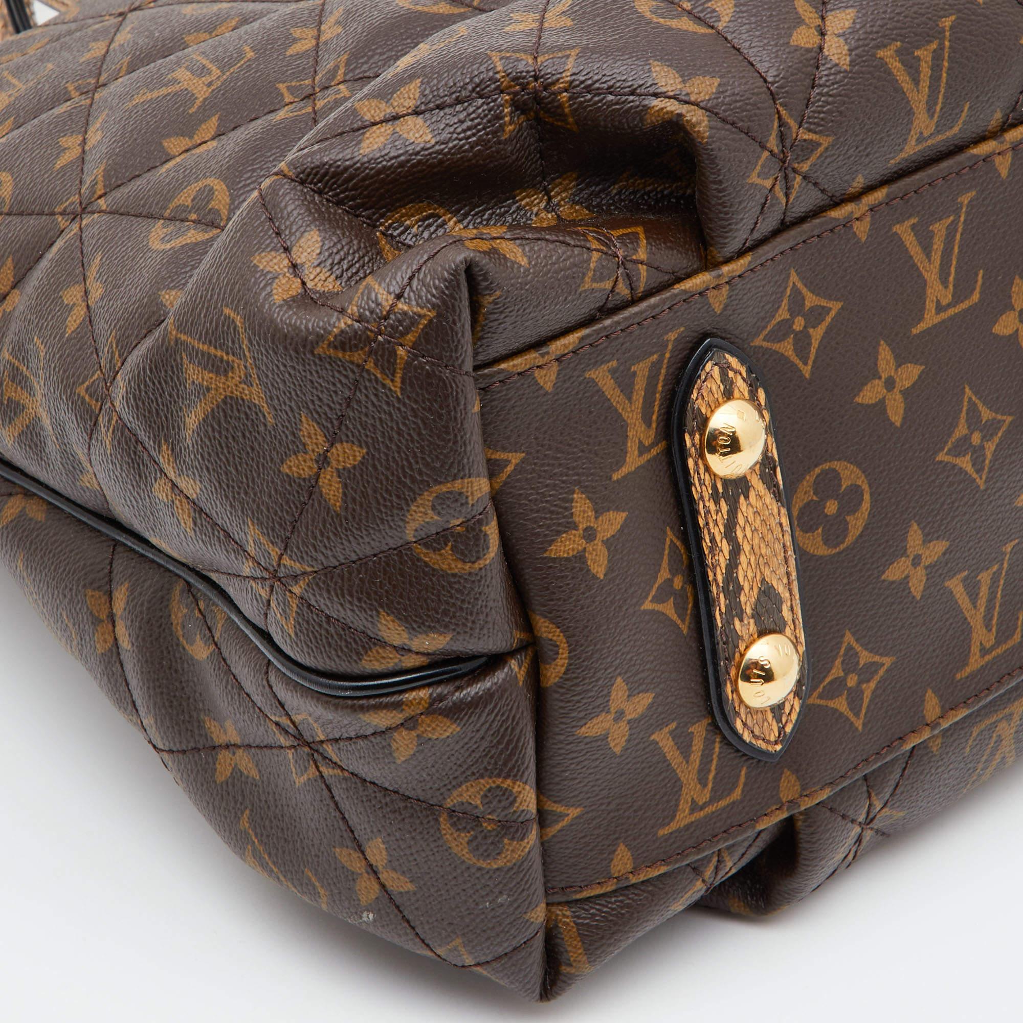 Women's Louis Vuitton Monogram Canvas Limited Edition Etoile Exotique GM Bag For Sale
