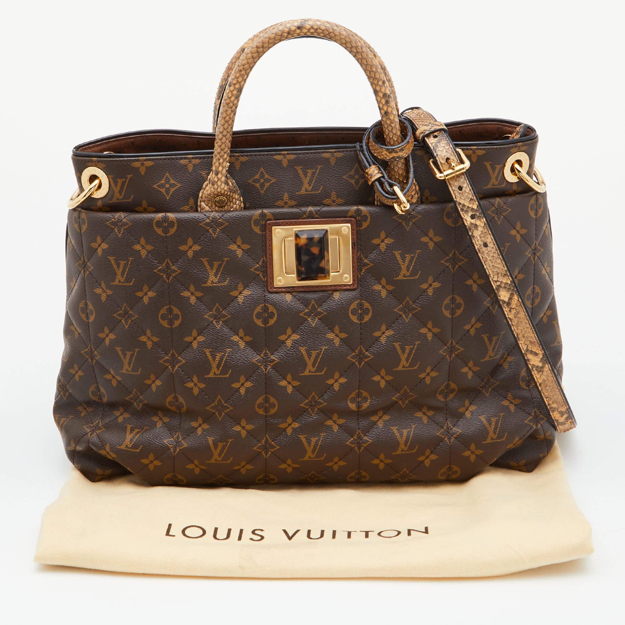 Louis Vuitton Monogram Canvas Limited Edition Etoile Exotique GM Bag For Sale 2