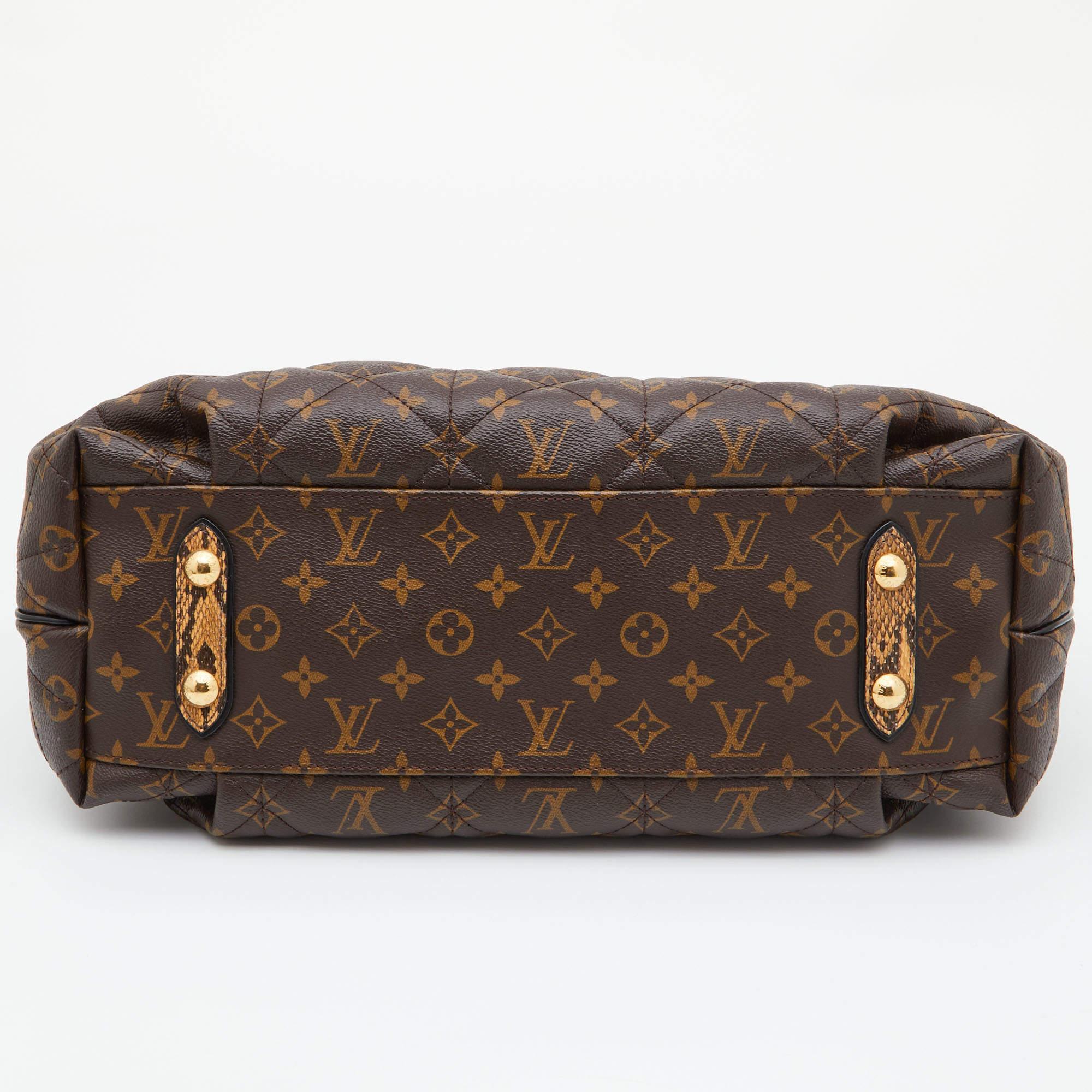 Louis Vuitton Monogram Canvas Limited Edition Etoile Exotique GM Bag For Sale 5